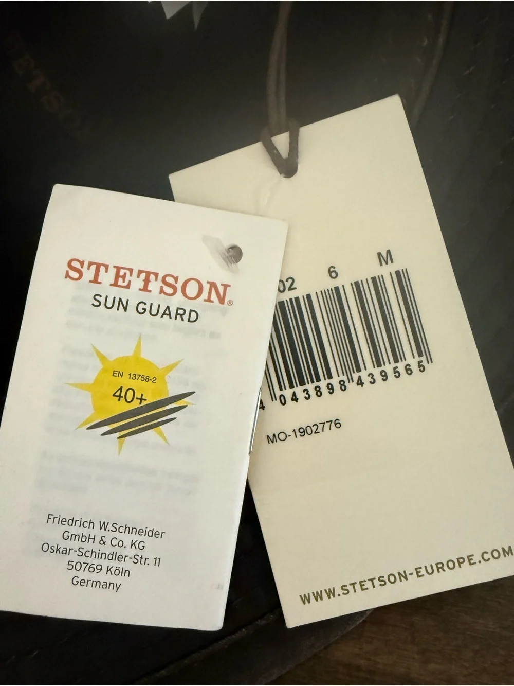 STETSON traveller hat